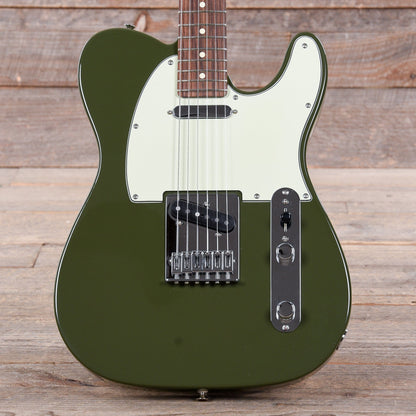 Fender Player Telecaster Olive w/3-Ply Mint Pickguard Electric Guitars / Solid Body