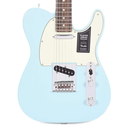 Fender Player Telecaster PF Daphne Blue w/3-Ply Mint Pickguard Electric Guitars / Solid Body