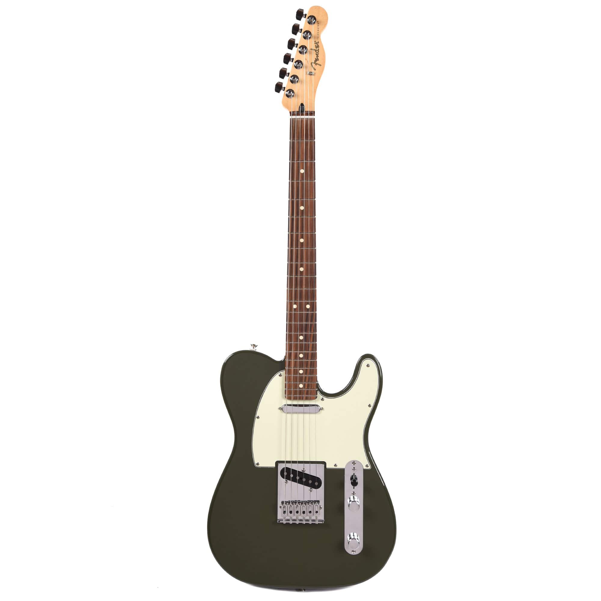 Fender Player Telecaster PF Olive w/3-Ply Mint Pickguard – Chicago ...