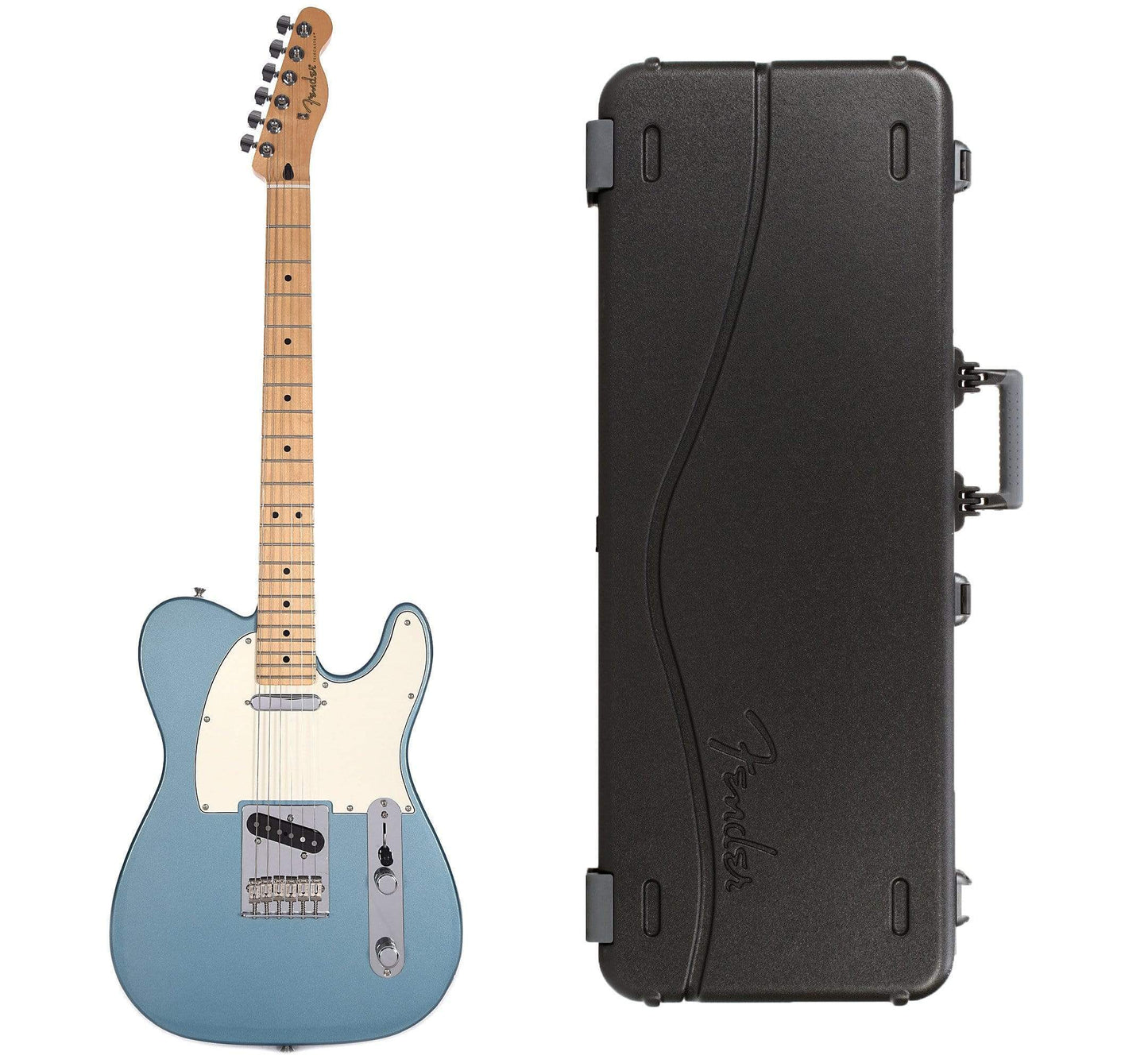 Fender Player Telecaster Tidepool Bundle w/Fender Molded Hardshell Case Electric Guitars / Solid Body