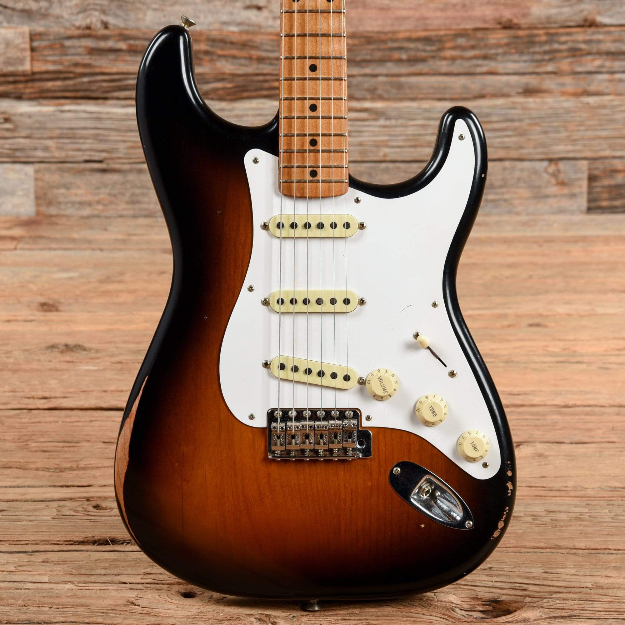 Fender Road Worn '50s Stratocaster Sunburst 2018 – Chicago Music