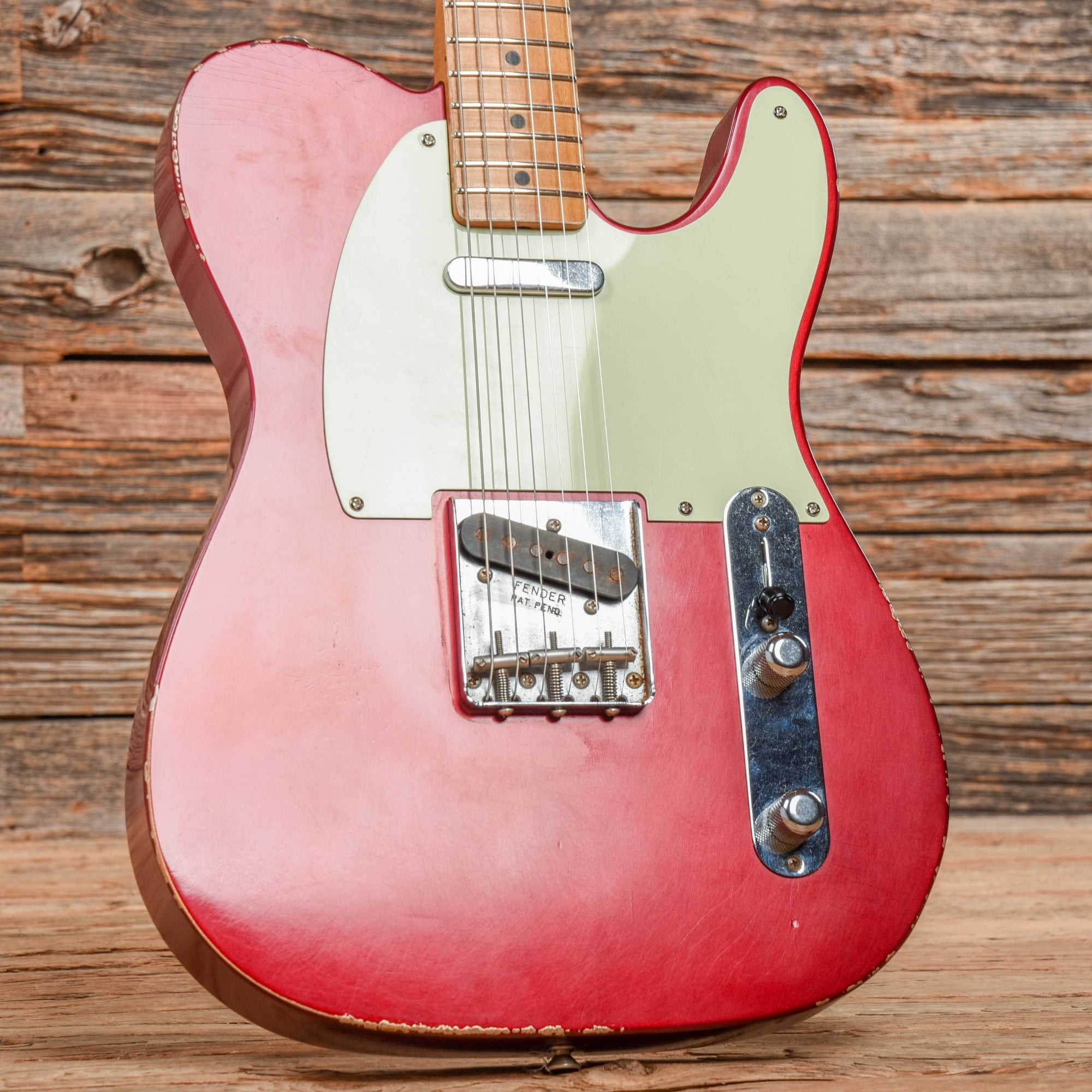 Fender Road Worn '50s Telecaster Candy Apple Red 2018 – Chicago Music ...