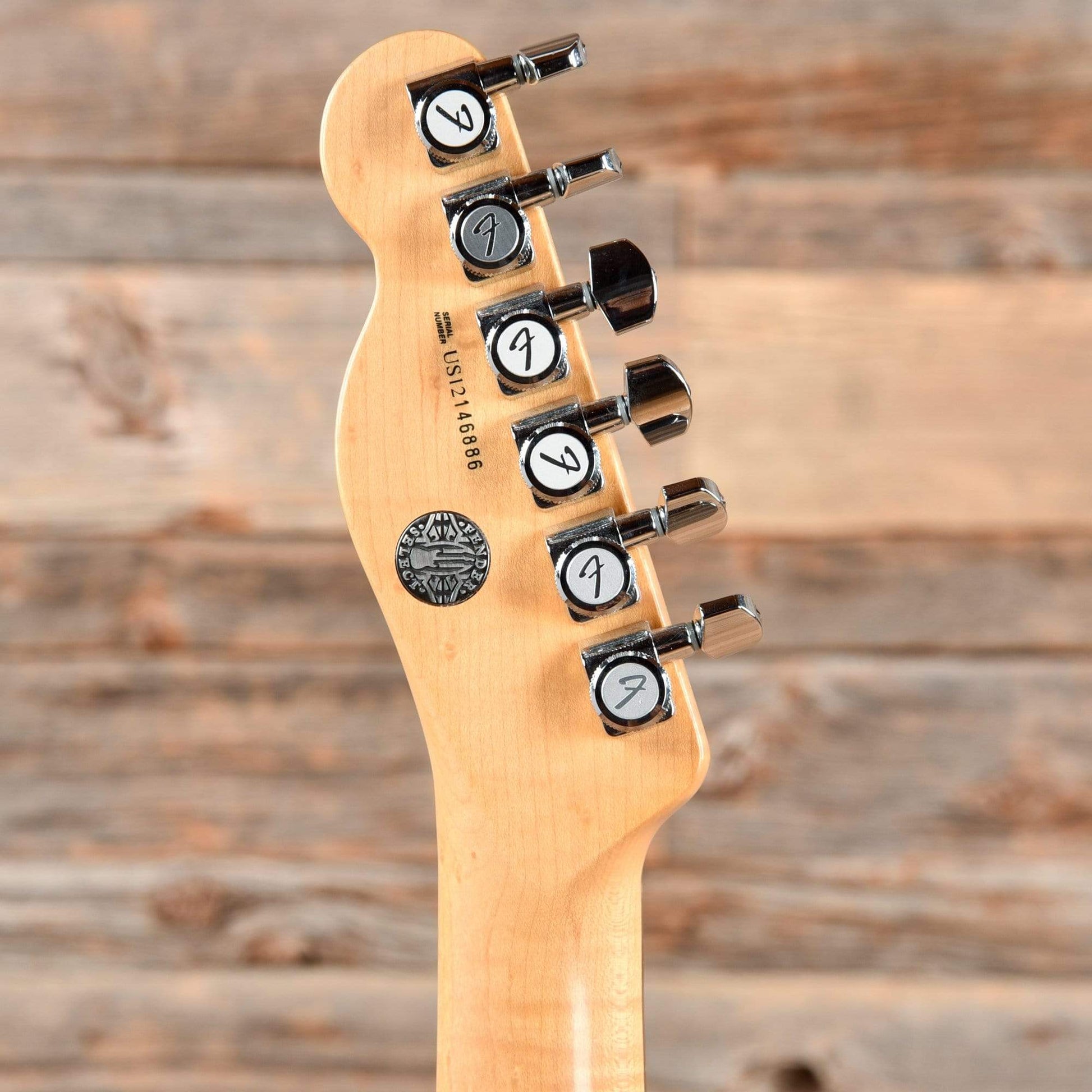 Fender Select Carved Koa Top Telecaster Sienna Edge Burst 2012 Electric Guitars / Solid Body