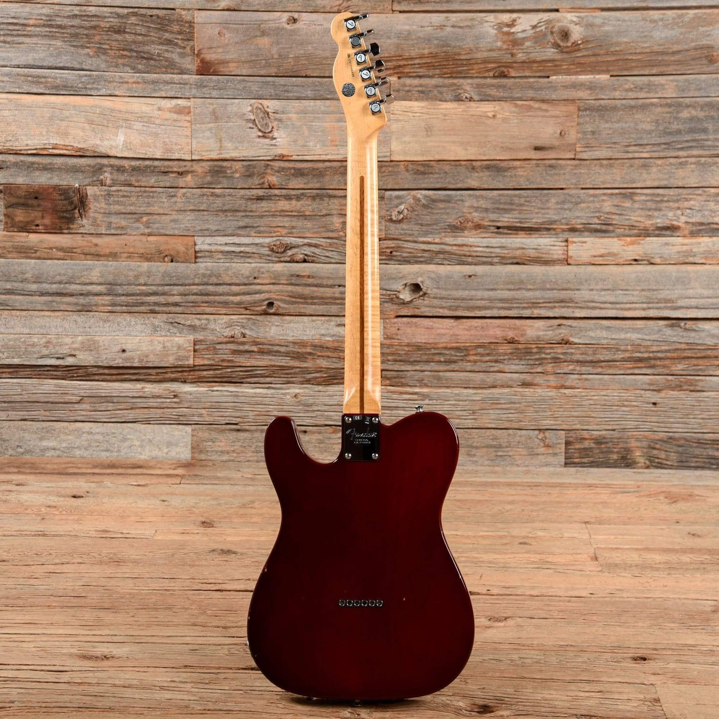 Fender Select Carved Koa Top Telecaster Sienna Edge Burst 2012 Electric Guitars / Solid Body