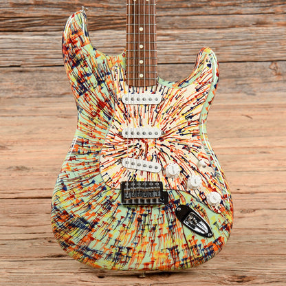 Fender Splatter Stratocaster Multi 2003 Electric Guitars / Solid Body