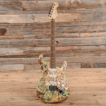 Fender Splatter Stratocaster Multi 2003 Electric Guitars / Solid Body