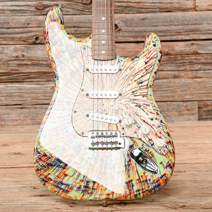 Fender Splatter Stratocaster Multi 2003 Electric Guitars / Solid Body