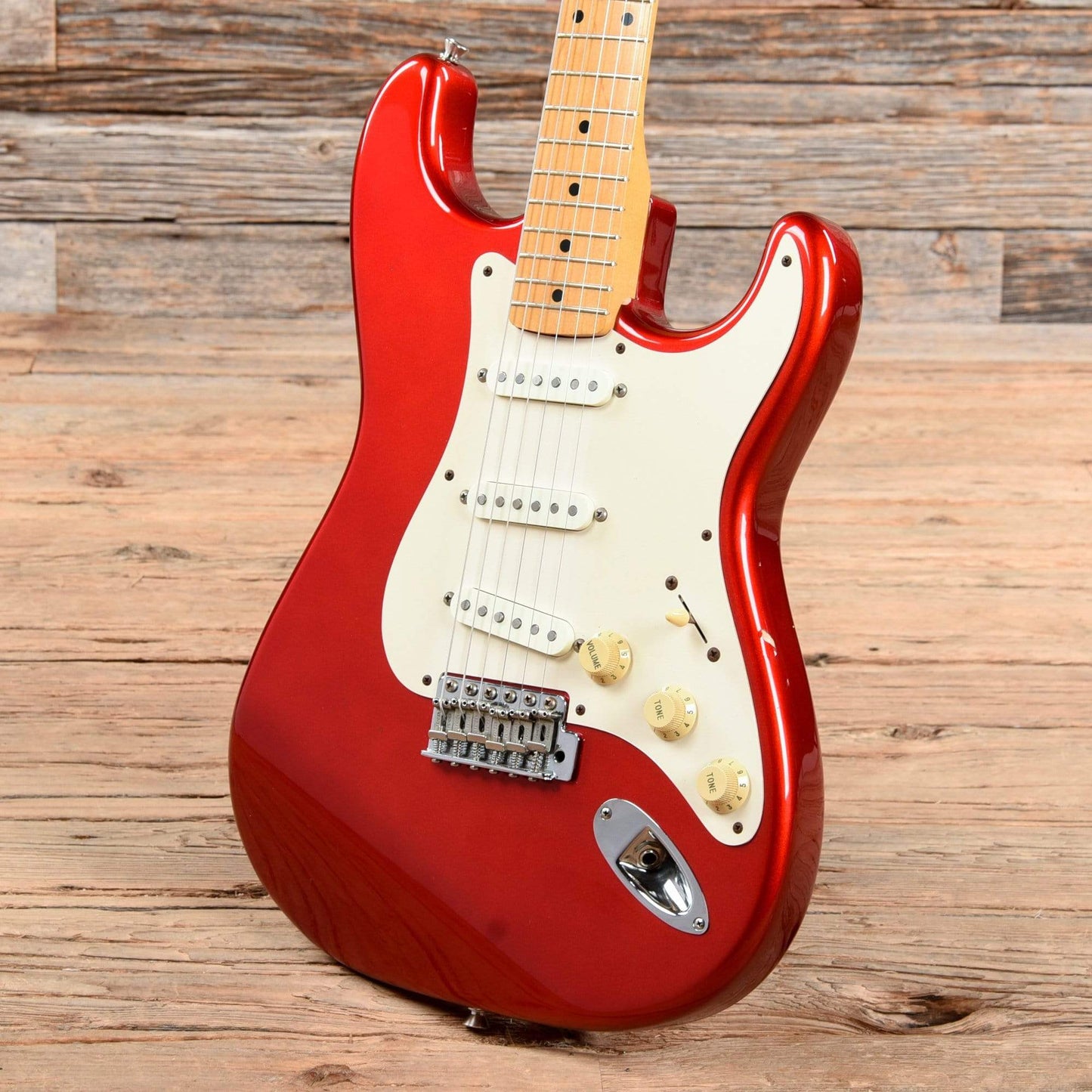 Fender ST-57 Stratocaster Candy Apple Red 1997 Electric Guitars / Solid Body