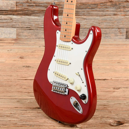 Fender Standard Stratocaster Candy Apple Red 1992 Electric Guitars / Solid Body