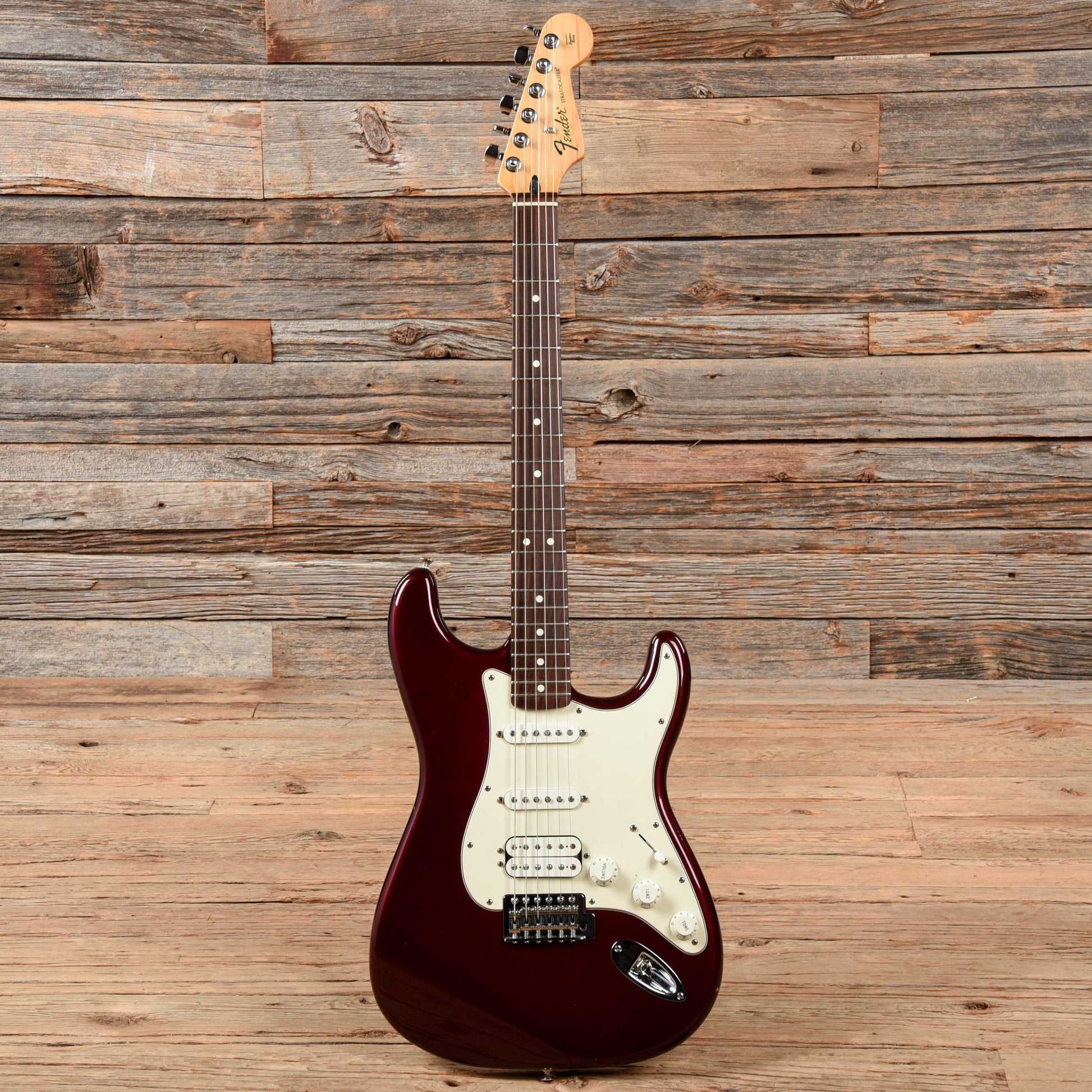 Fender Standard Stratocaster HSS Midnight Wine 2008 Electric Guitars / Solid Body