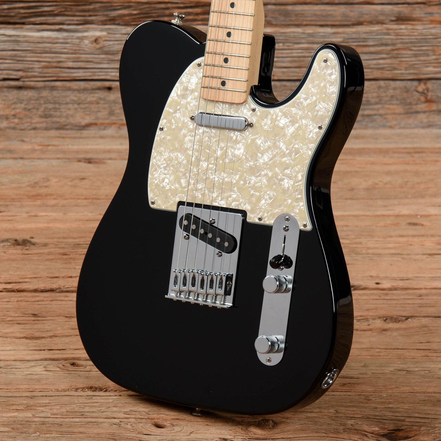 Fender Standard Telecaster Black Electric Guitars / Solid Body