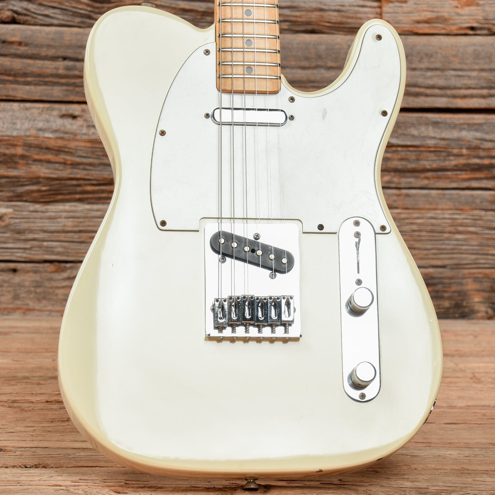 Fender Standard Telecaster White 2009 Electric Guitars / Solid Body