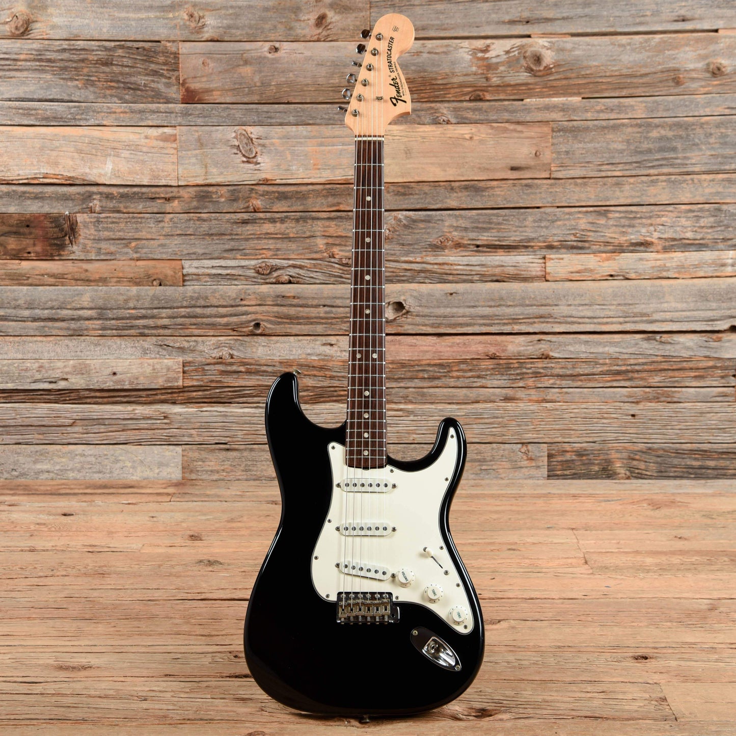 Fender Stratocaster Black 1969 Electric Guitars / Solid Body