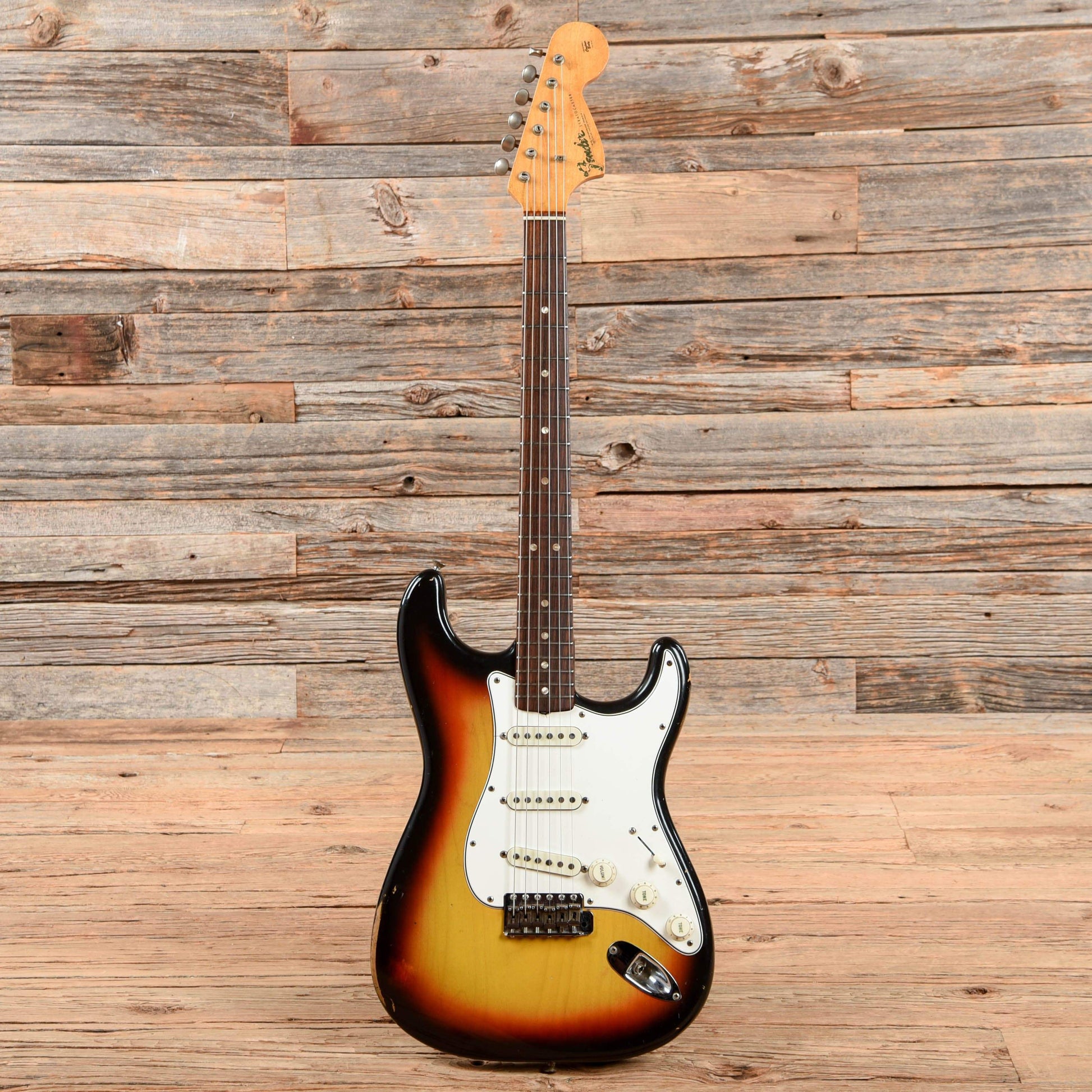 Fender Stratocaster Sunburst 1966 Electric Guitars / Solid Body