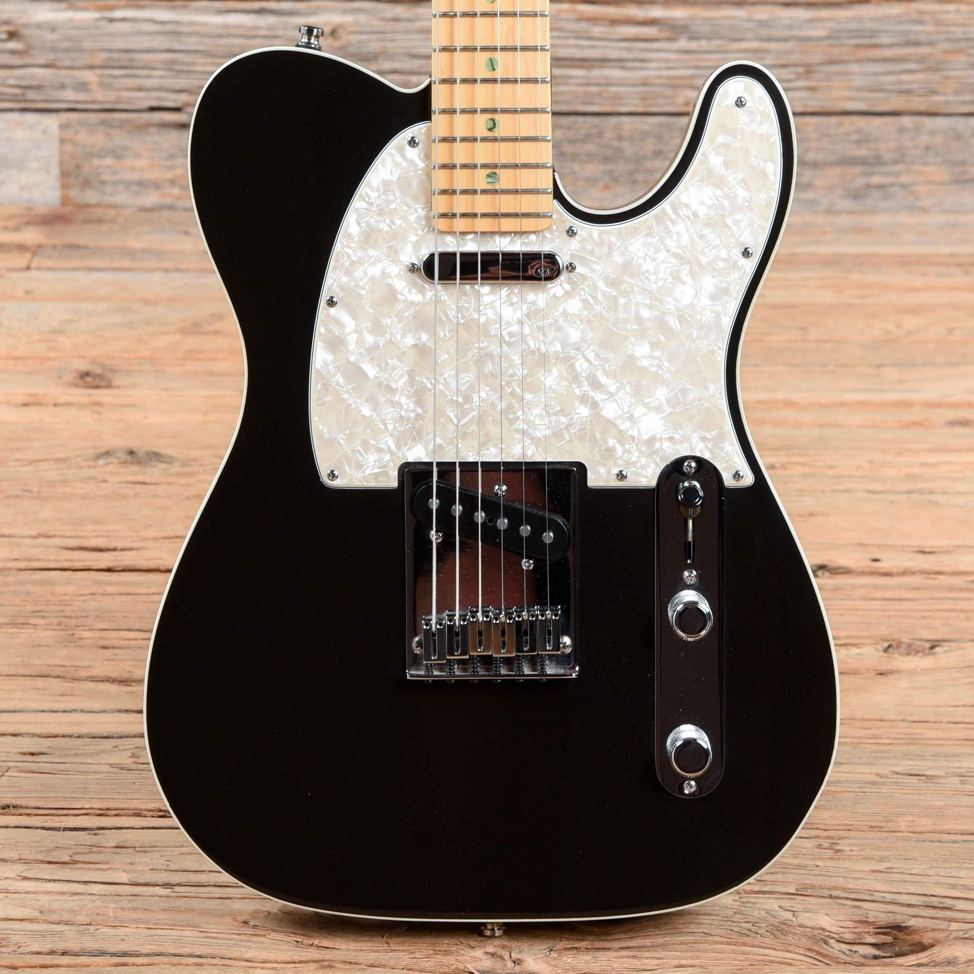 Fender Telecaster Deluxe Black 2004 Electric Guitars / Solid Body