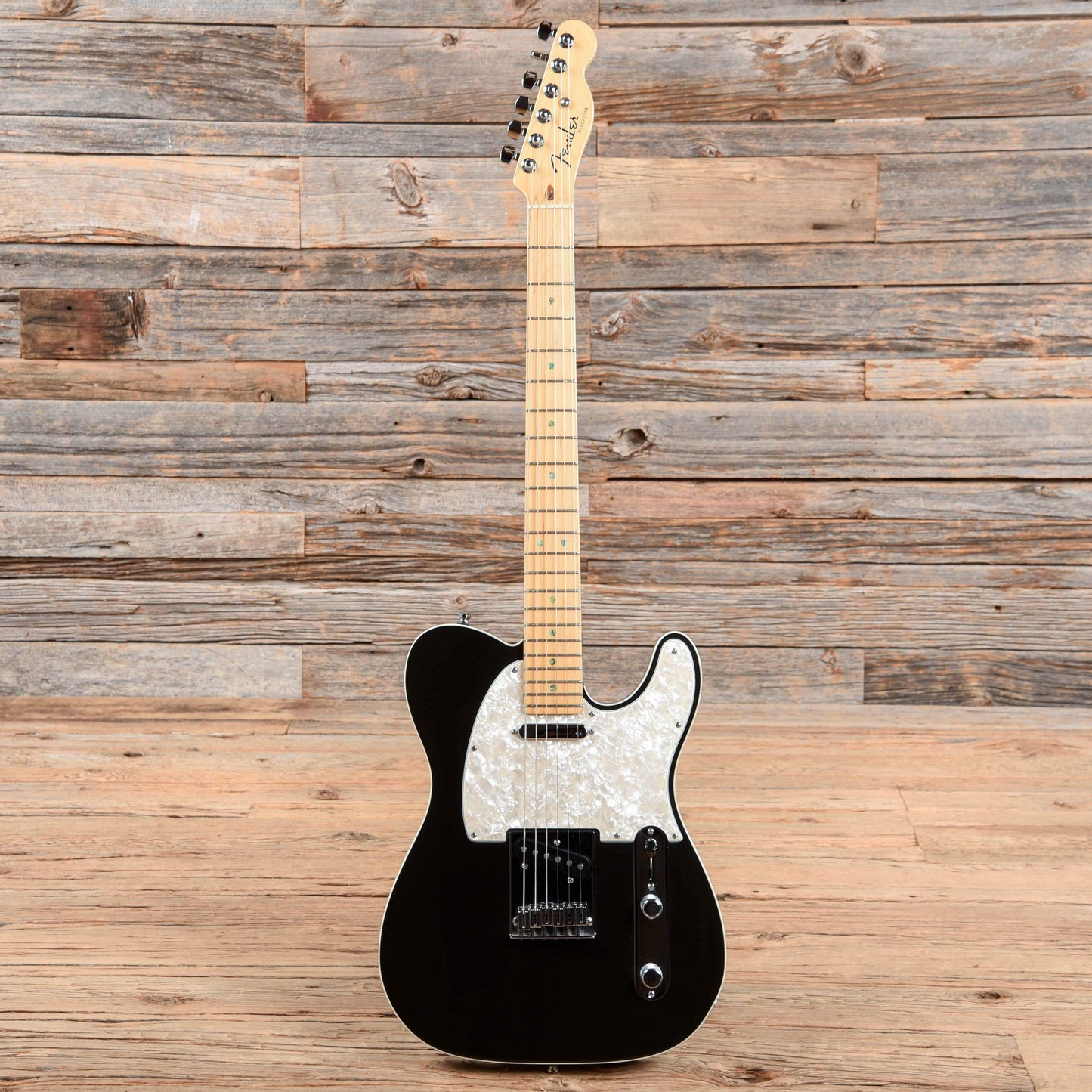 Fender Telecaster Deluxe Black 2004 Electric Guitars / Solid Body