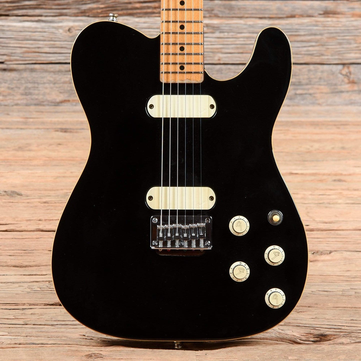 Fender Telecaster Elite Black 1983 Electric Guitars / Solid Body