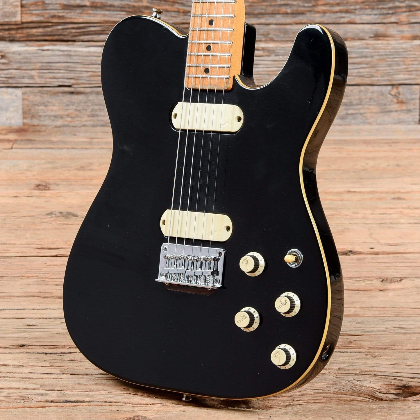 Fender Telecaster Elite Black 1983 Electric Guitars / Solid Body