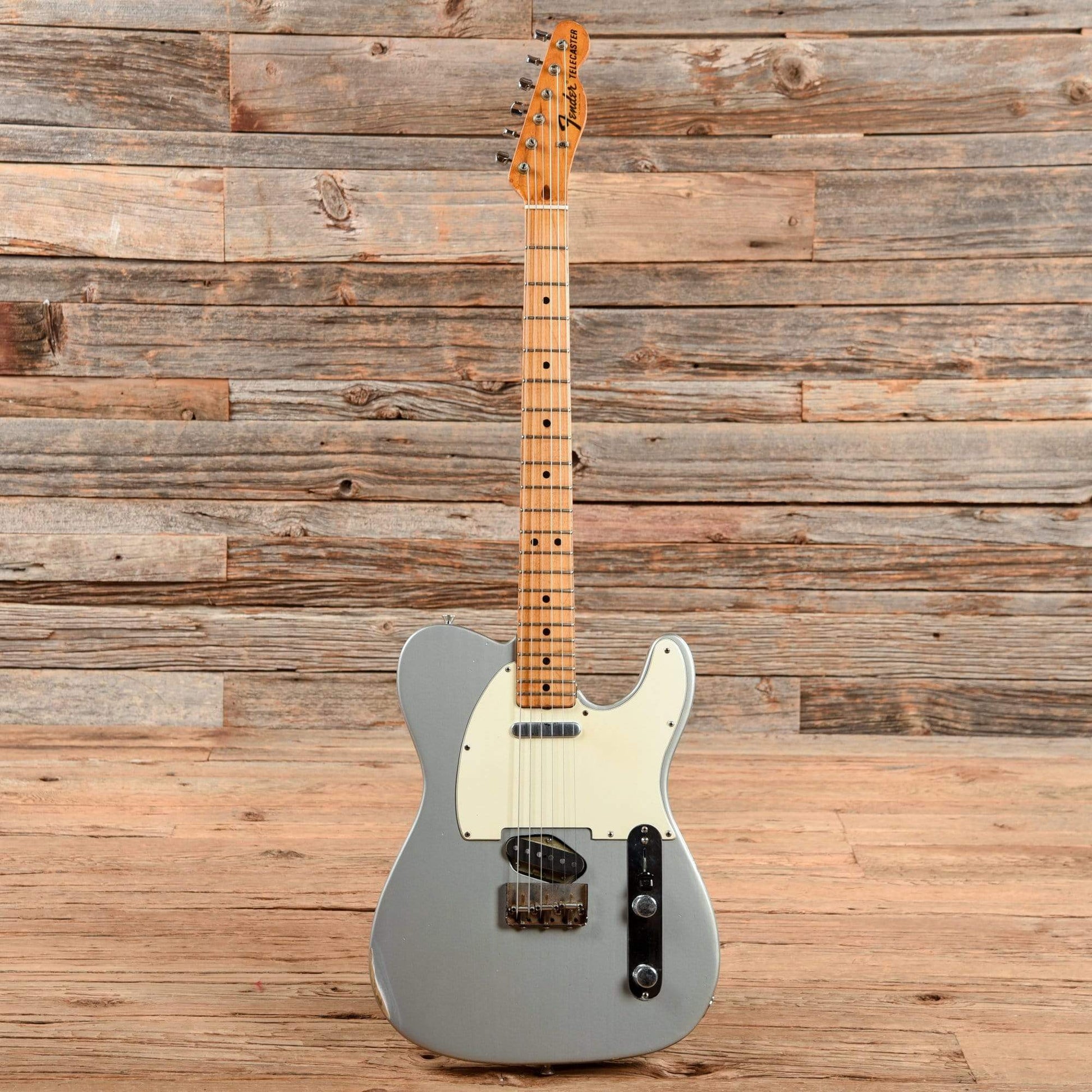 Fender Telecaster Inca Silver Refin 1970 Electric Guitars / Solid Body