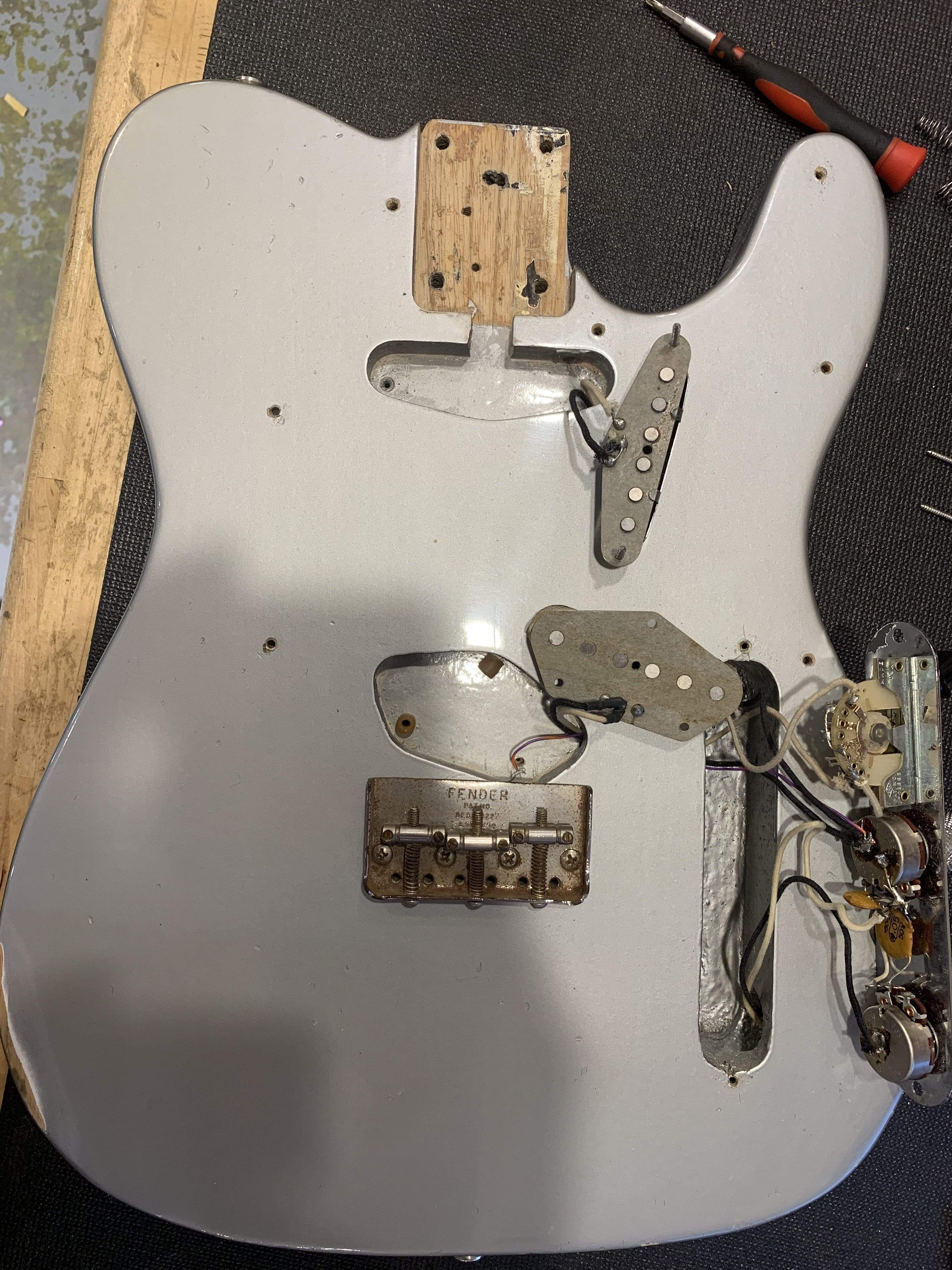 Fender Telecaster Inca Silver Refin 1970 – Chicago Music Exchange