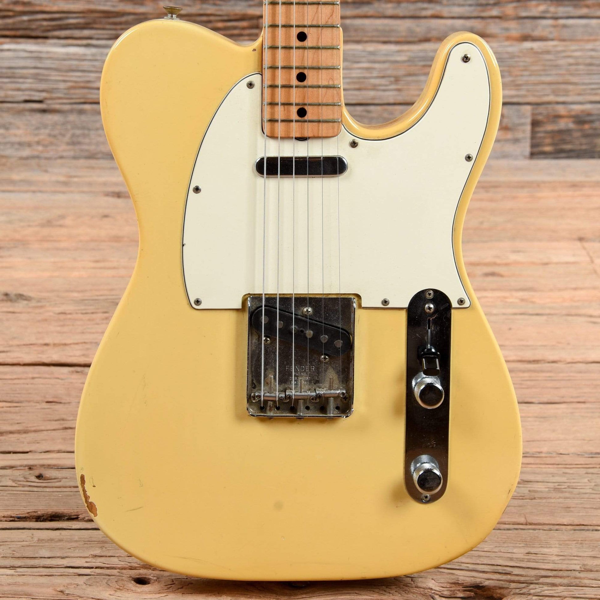 Fender Telecaster Olympic White 1971 Electric Guitars / Solid Body