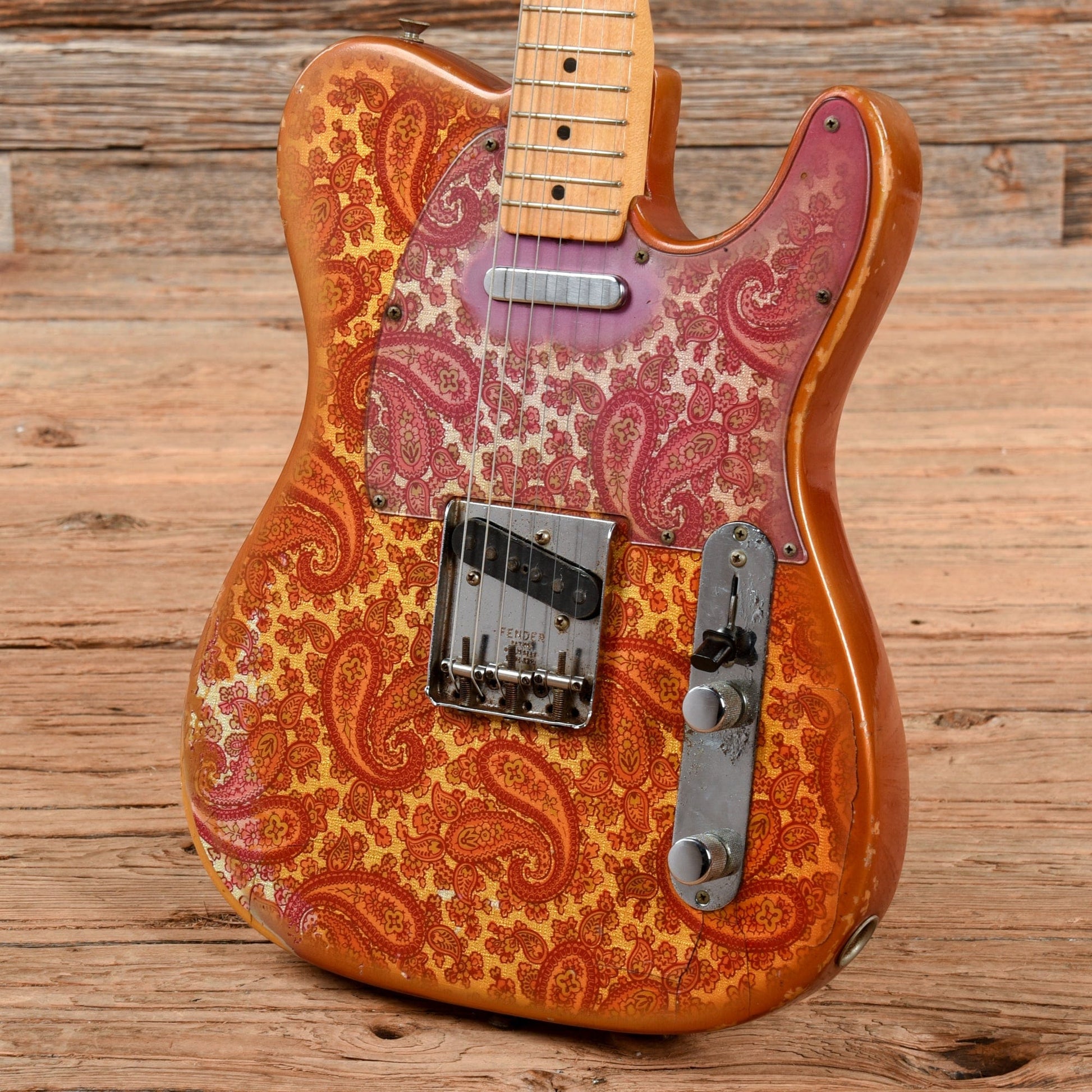 Fender Telecaster Pink Paisley 1968 Electric Guitars / Solid Body