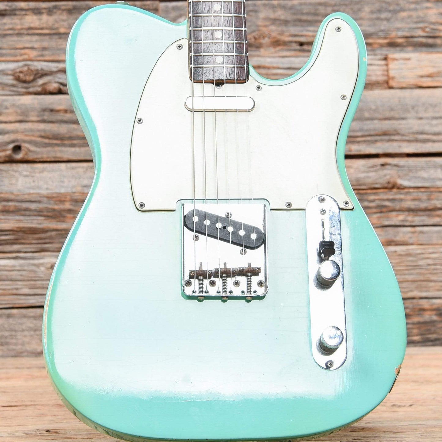 Fender Telecaster Seafoam Green Refin 1966 Electric Guitars / Solid Body