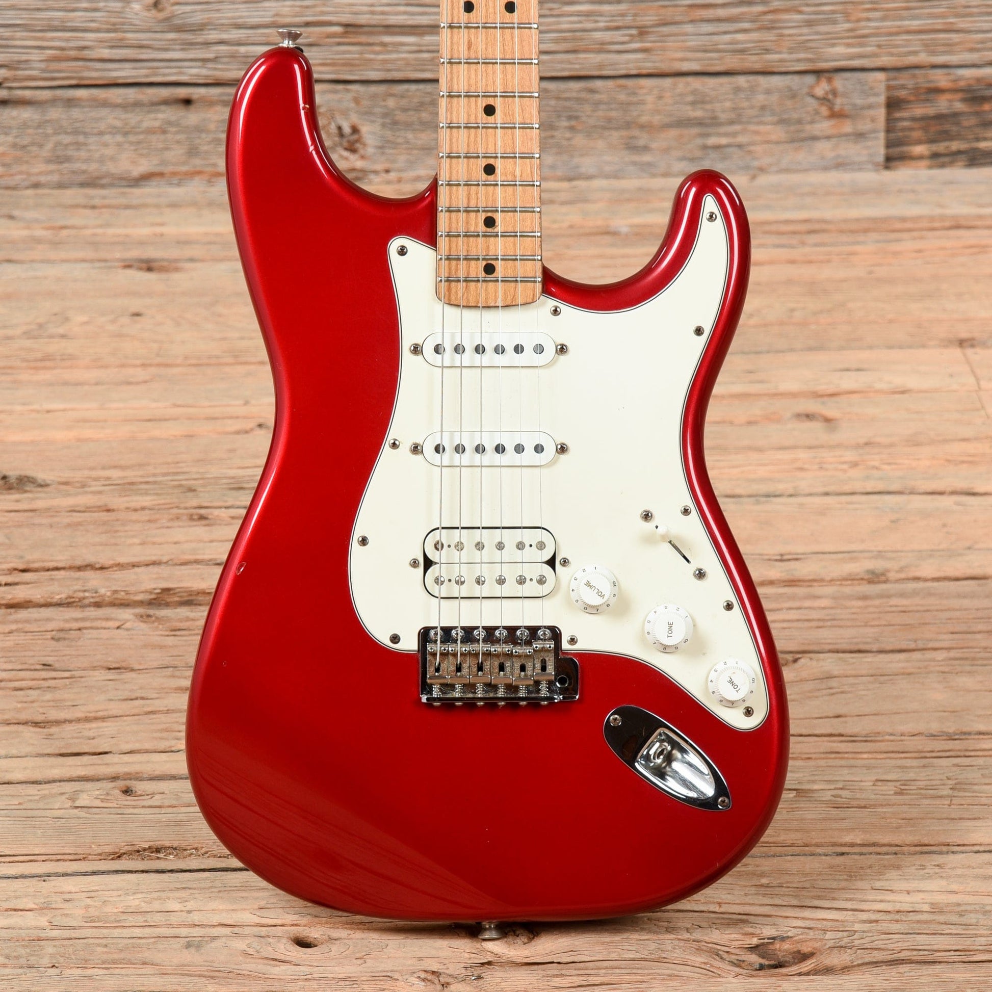 Fender USA California Series Stratocaster HSS Candy Apple Red 1997 Electric Guitars / Solid Body