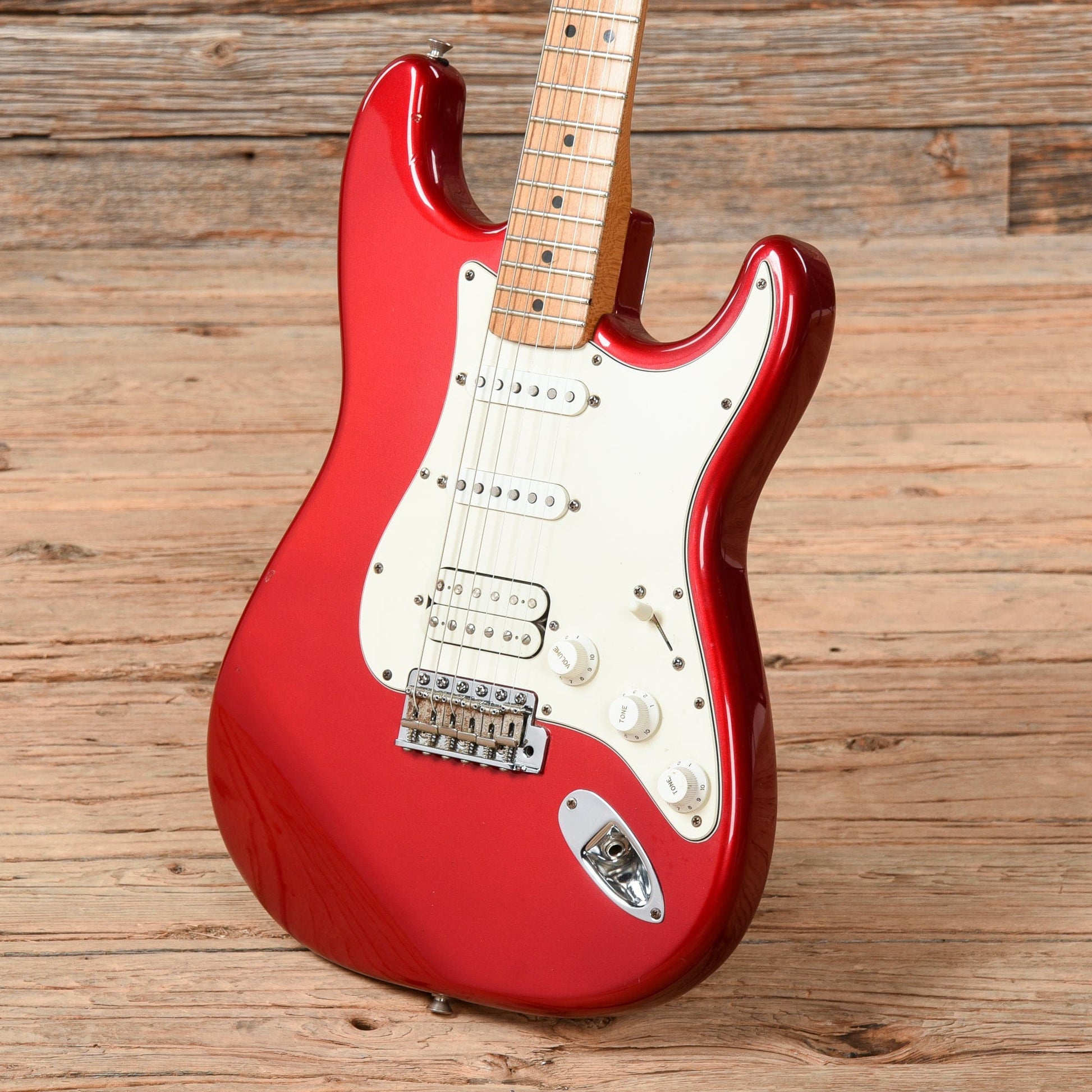 Fender USA California Series Stratocaster HSS Candy Apple Red 1997 Electric Guitars / Solid Body