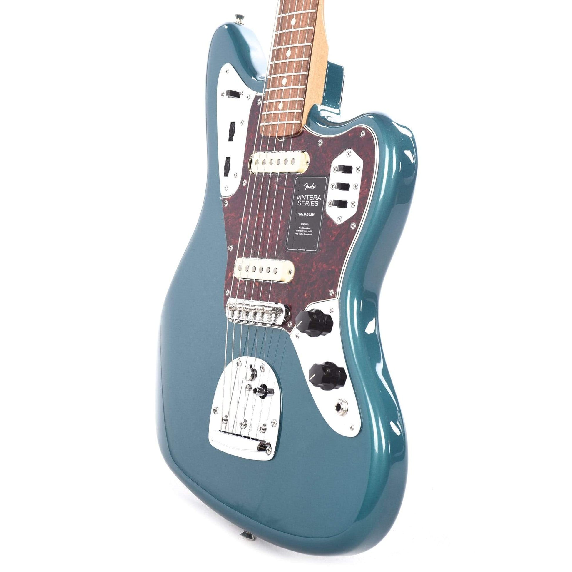 Fender Vintera '60s Jaguar Ocean Turquoise Electric Guitars / Solid Body