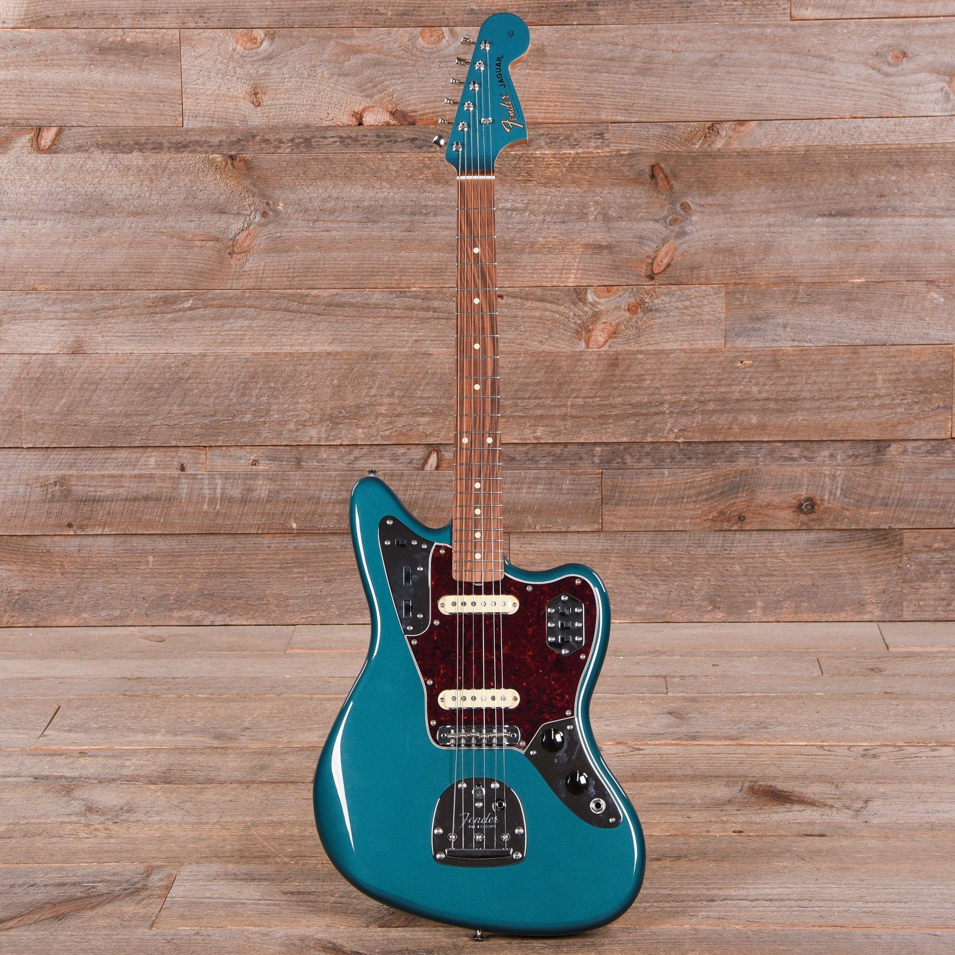 Fender Vintera '60s Jaguar Ocean Turquoise Electric Guitars / Solid Body