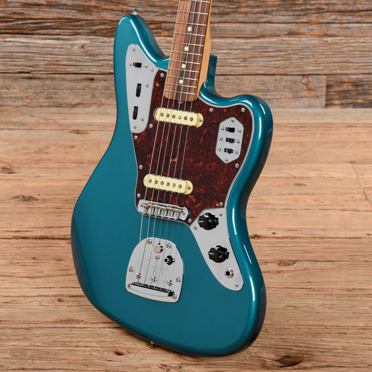 Fender Vintera '60s Jaguar Ocean Turquoise Electric Guitars / Solid Body