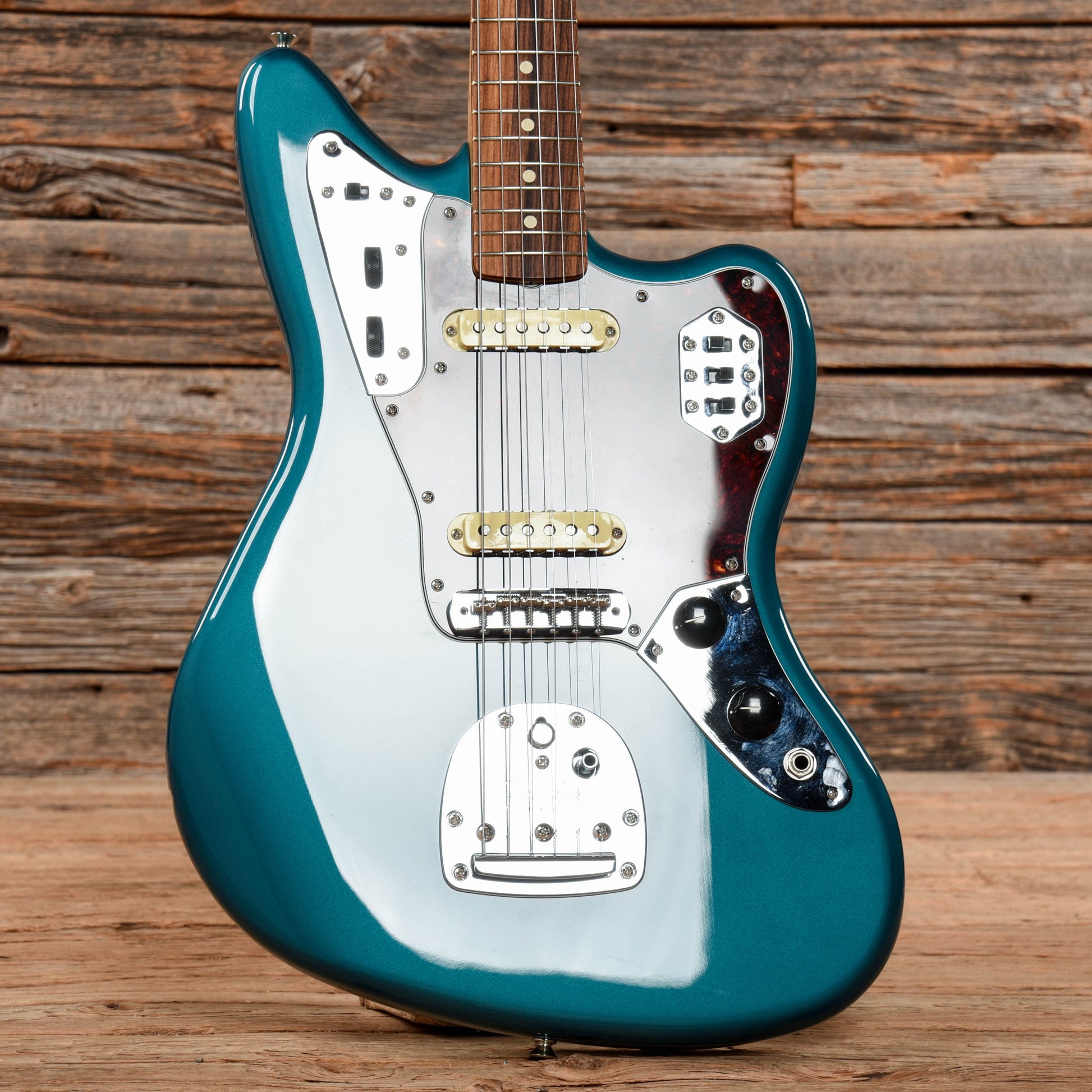 Fender Vintera '60s Jaguar Ocean Turquoise Electric Guitars / Solid Body