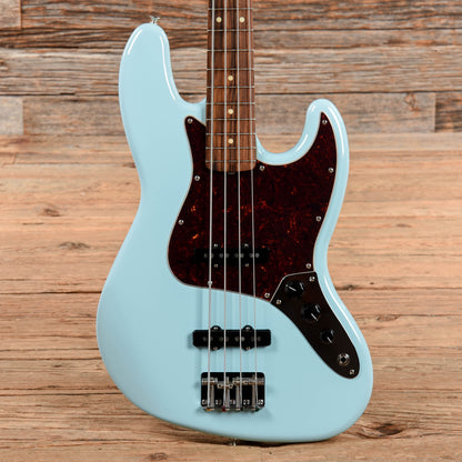 Fender Vintera 60s Jazz Bass Daphne Blue Electric Guitars / Solid Body