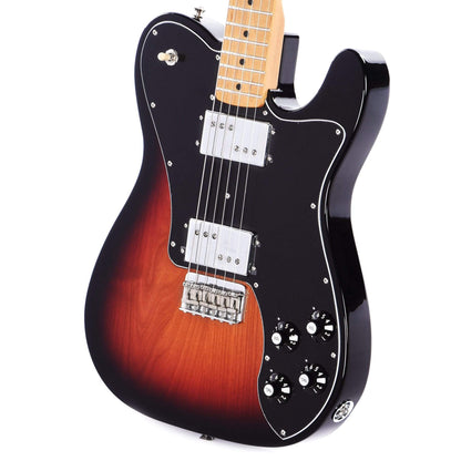 Fender Vintera '70s Telecaster Deluxe 3-Tone Sunburst Electric Guitars / Solid Body