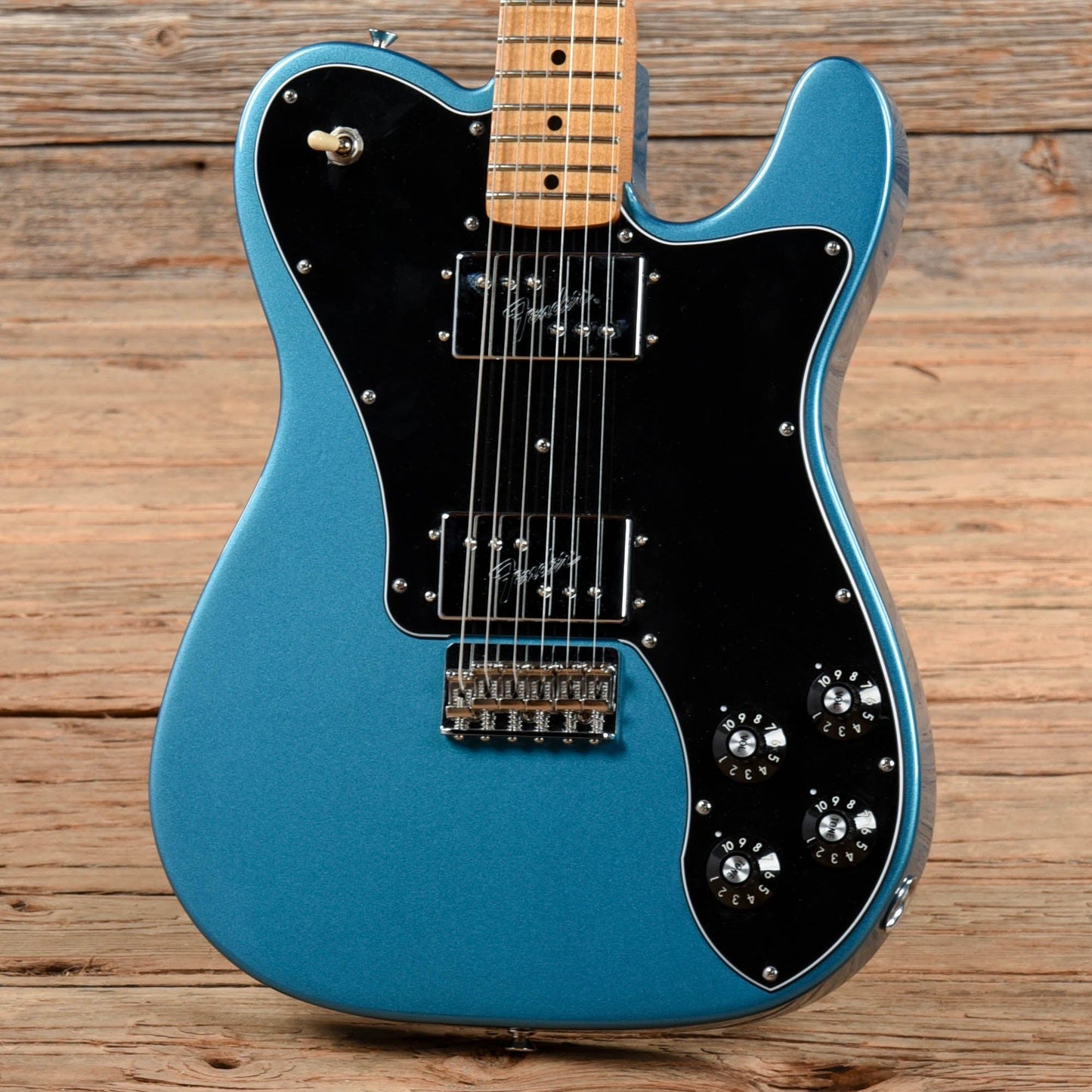 Fender Vintera '70s Telecaster Deluxe Lake Placid Blue w/3-Ply Black Pickguard Electric Guitars / Solid Body