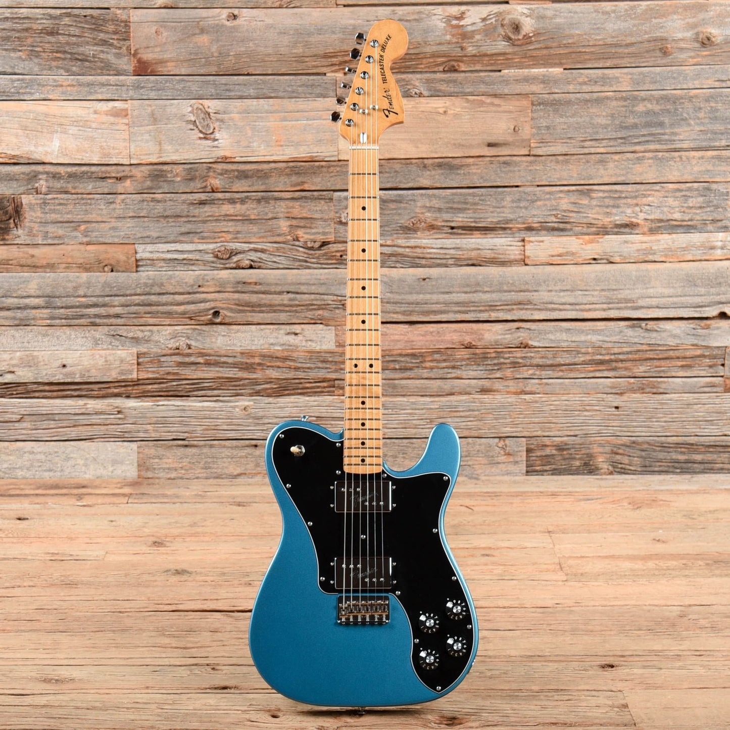 Fender Vintera '70s Telecaster Deluxe Lake Placid Blue w/3-Ply Black Pickguard Electric Guitars / Solid Body