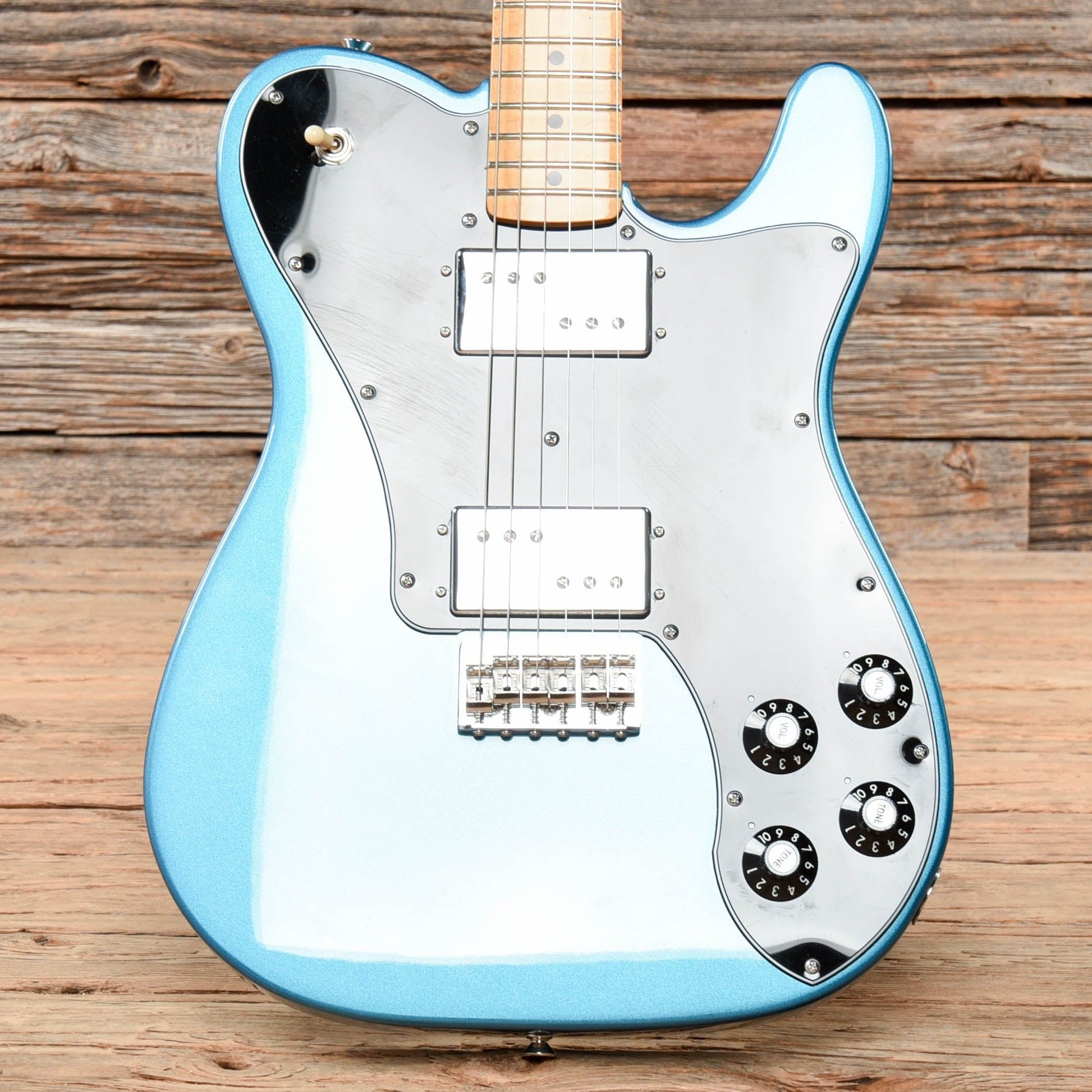 Fender Vintera '70s Telecaster Deluxe Lake Placid Blue w/3-Ply Black Pickguard Electric Guitars / Solid Body