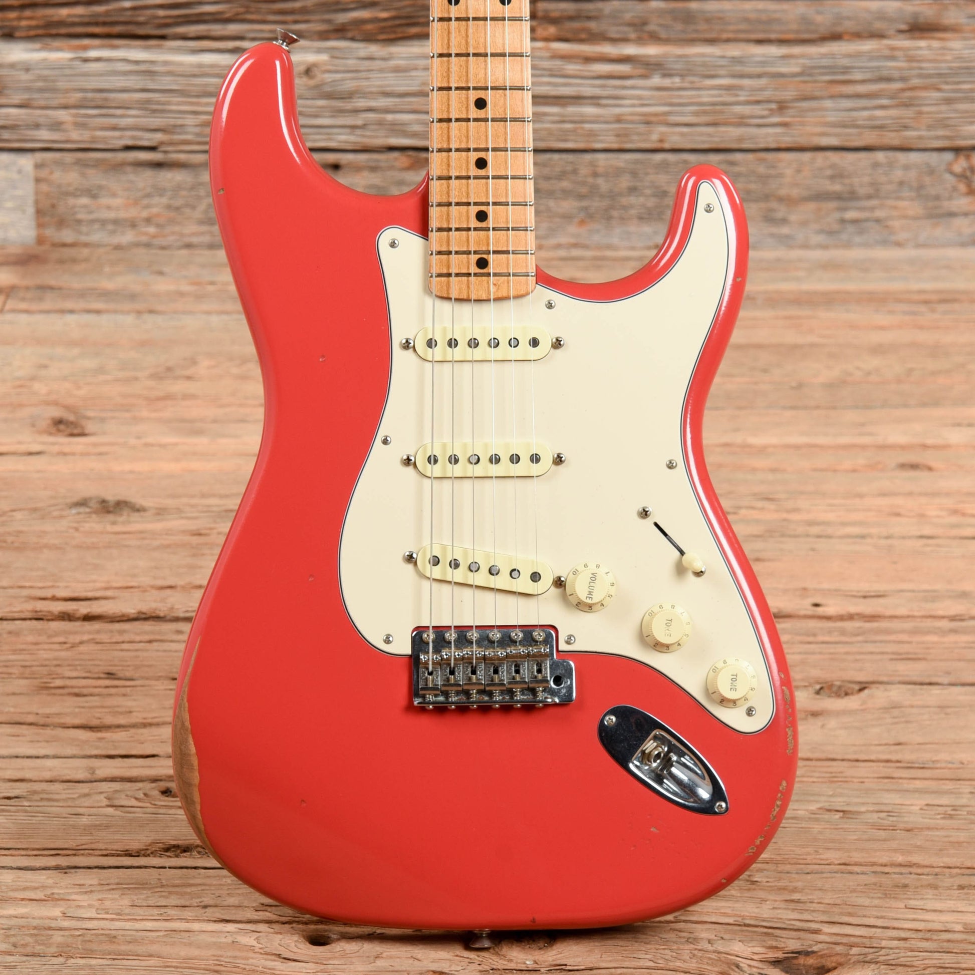 Fender Vintera Road Worn '50s Stratocaster Fiesta Red 2020 Electric Guitars / Solid Body