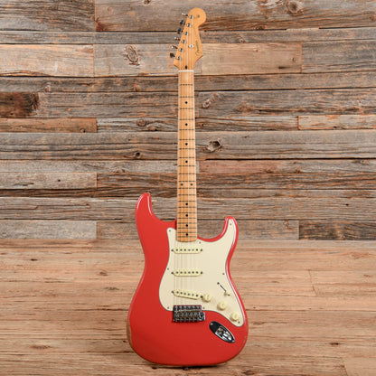 Fender Vintera Road Worn '50s Stratocaster Fiesta Red 2020 Electric Guitars / Solid Body