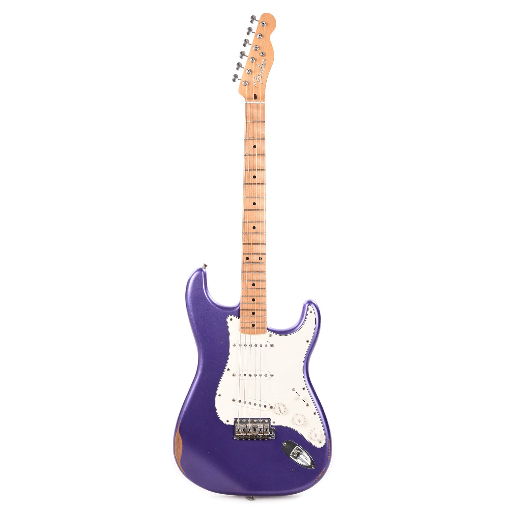 Fender Vintera Road Worn Mischief Maker Stratocaster Metallic Purple w –  Chicago Music Exchange