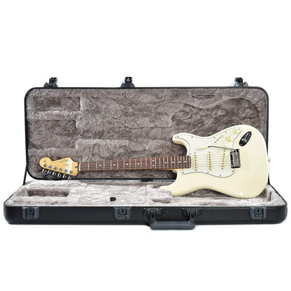 Fender American Pro Stratocaster RW Olympic White w/Parchment Pickguard & Hardshell Case