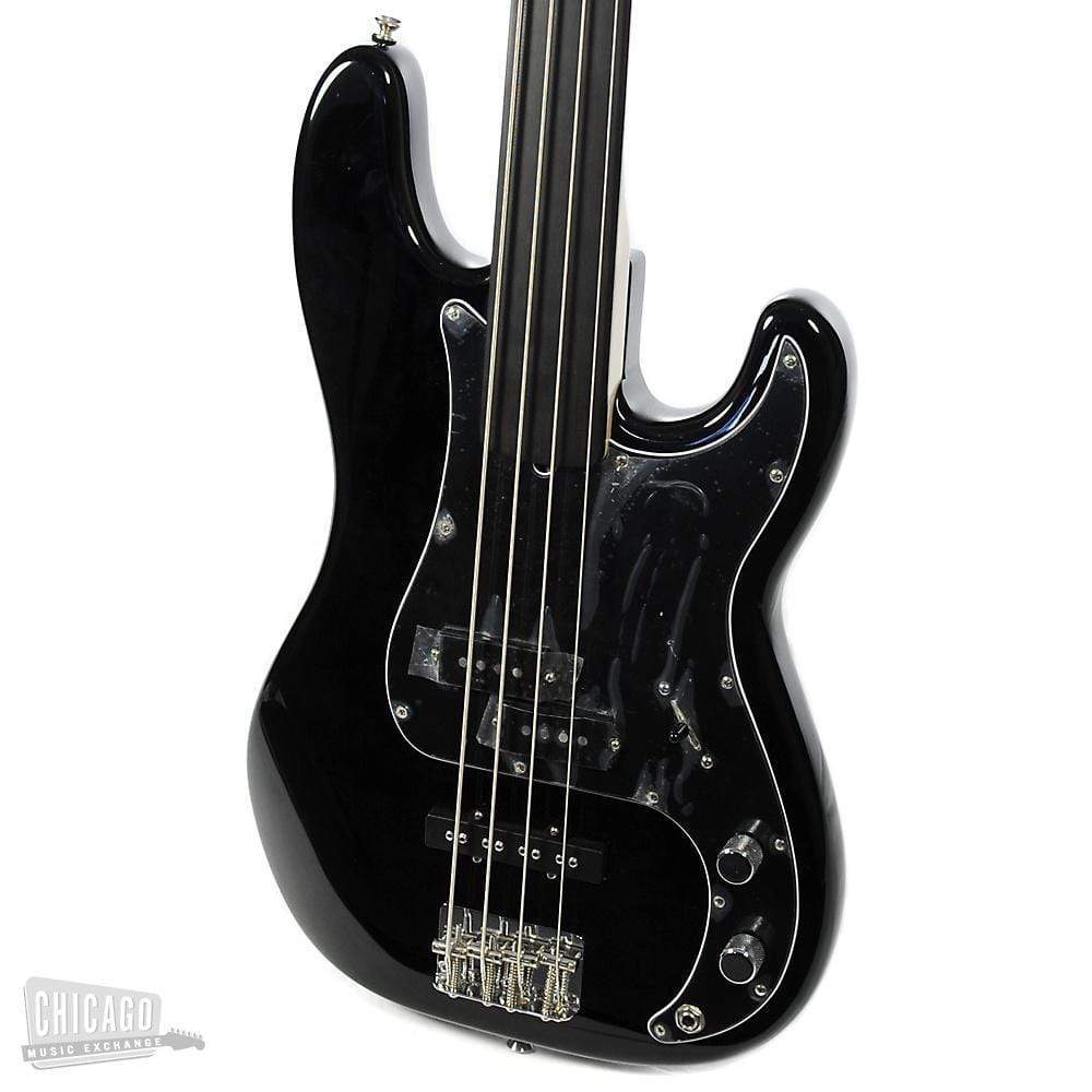 Fender Artist Tony Franklin Fretless Precision Bass Black