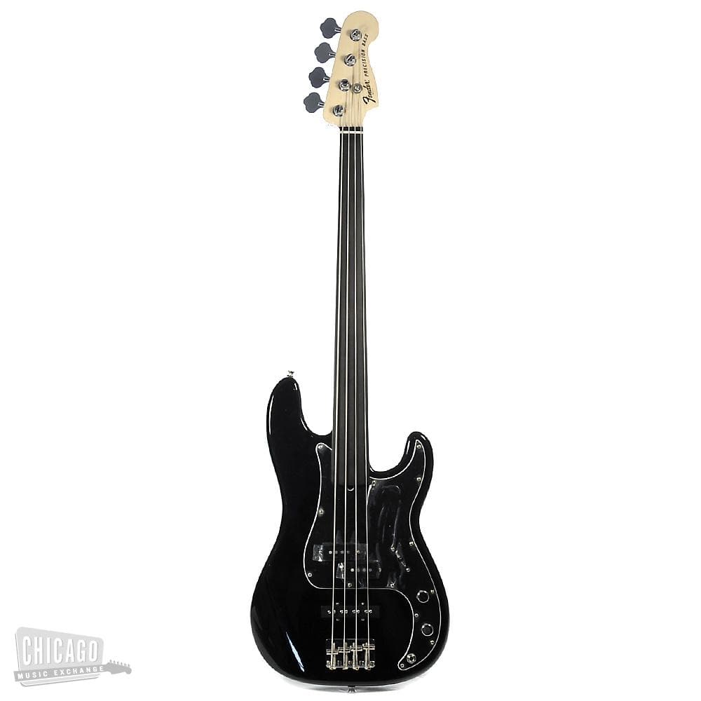 Fender Artist Tony Franklin Fretless Precision Bass Black