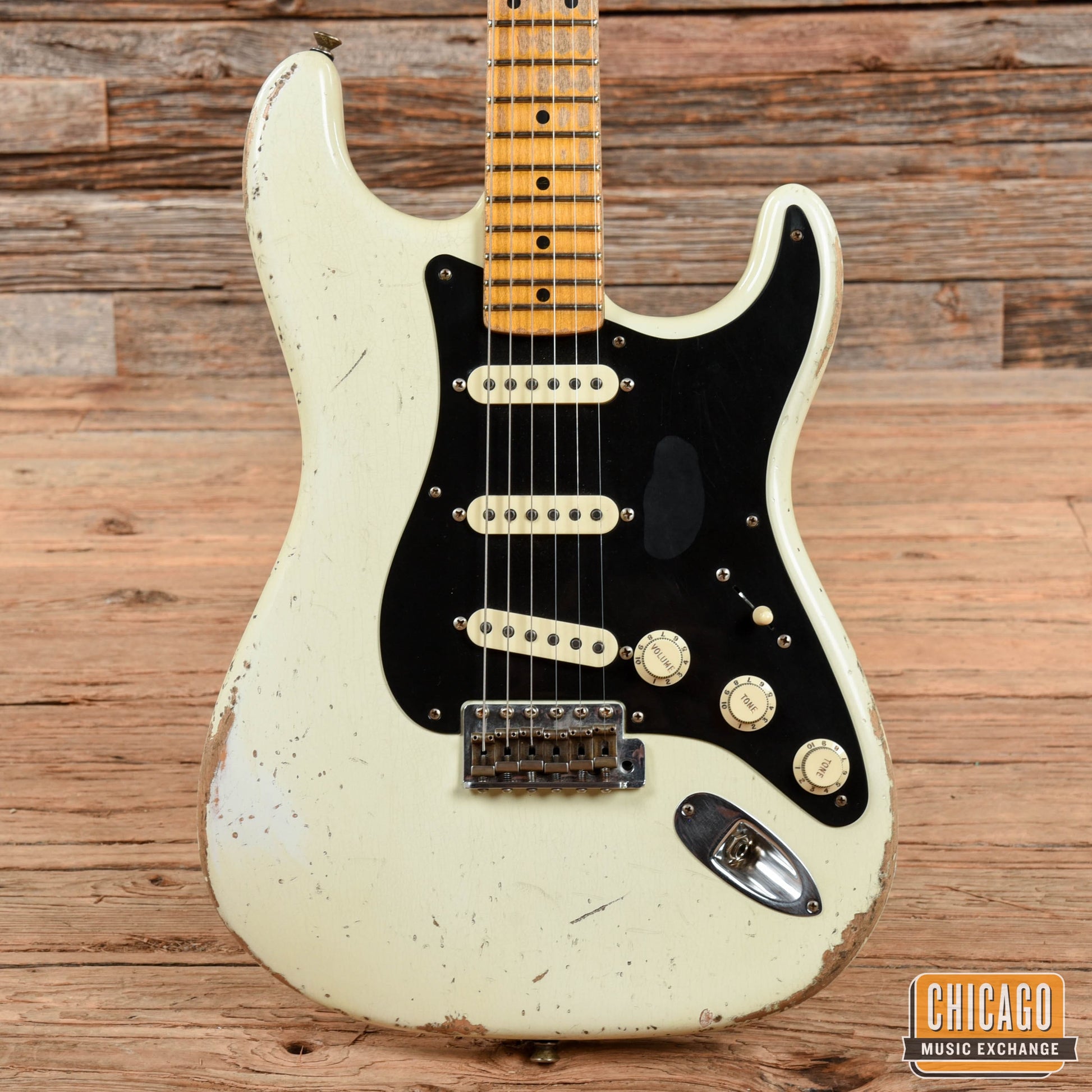 Fender Custom Shop '56 Active Journeyman Relic Stratocaster Masterbuilt Todd Krause Olympic White