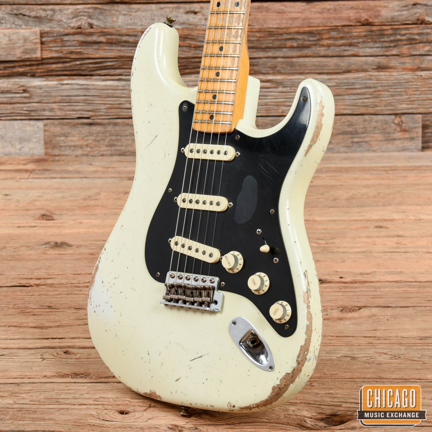 Fender Custom Shop '56 Active Journeyman Relic Stratocaster Masterbuilt Todd Krause Olympic White