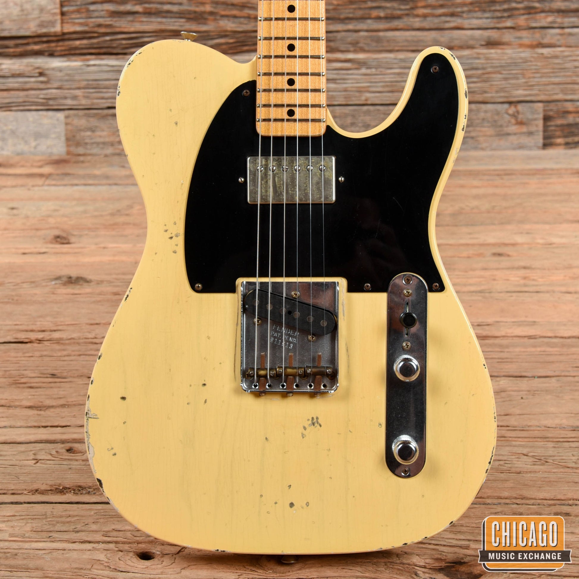 Fender Custom Shop Jason Smith Masterbuilt 1952 Esquire Humbucker Relic Blonde