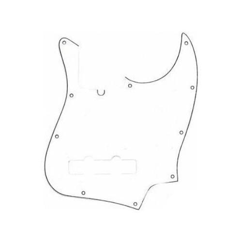 Fender Jazz Bass Pickguard '75 3-Ply White/Black/White Parts / Pickguards