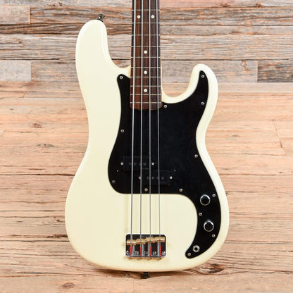 Fernandes Power Bass White Bass Guitars / 4-String