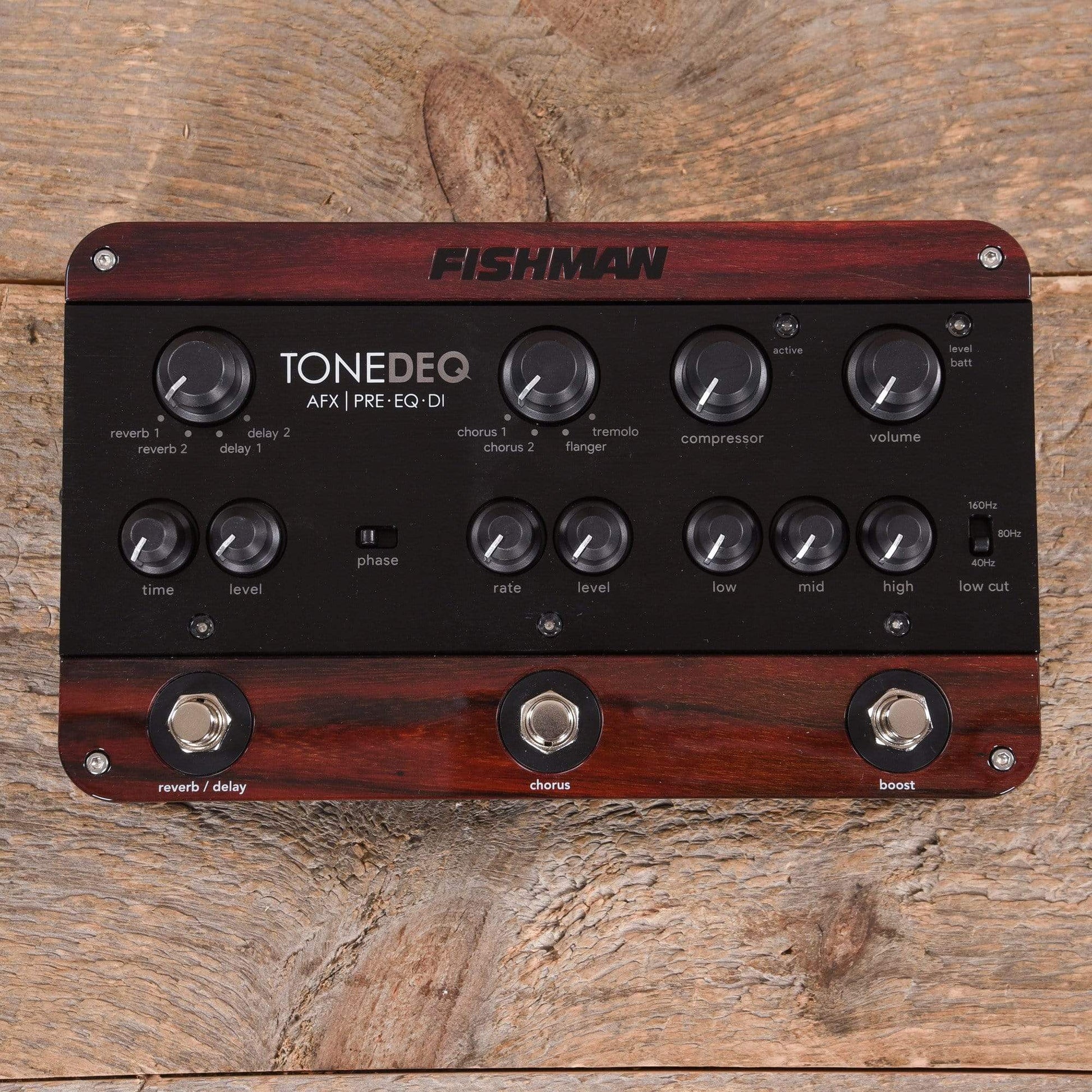 Fishman ToneDeq AFX Preamp, EQ and DI with Dual Effects Effects and Pedals / EQ